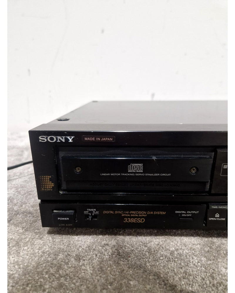 Sony CDP-338ESD - CD Player - Black - Excellent - image 12