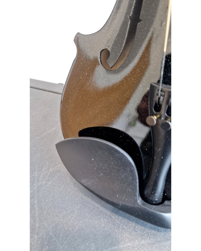 Black Student Violin with Case - String Instruments - Black - Excellent w/ Hard Case - image 10