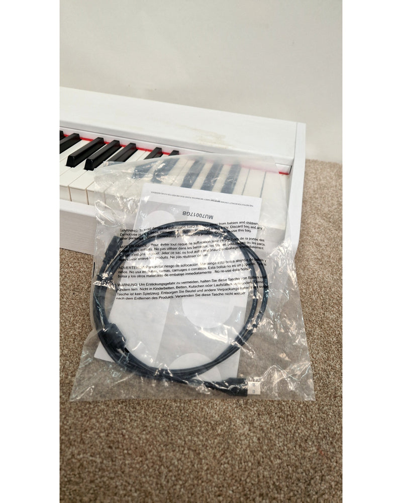 Costway MU70017GB-WH - Digital Piano - White - Good - image 12