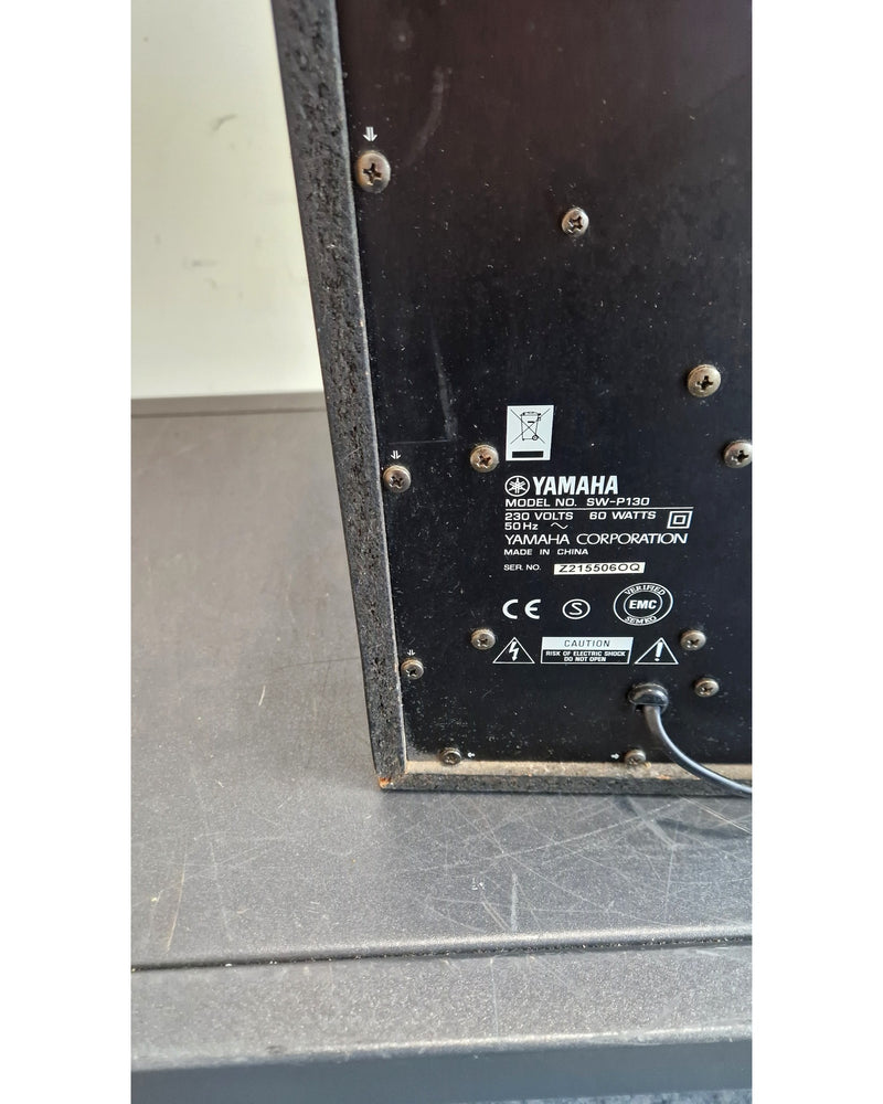 Yamaha SW P130 - Subwoofers - Black - Refurbished - image 11