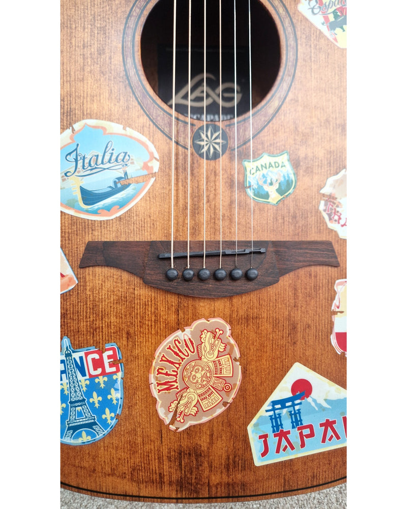 Lag Escapade-GTE - Electro-Acoustic Guitar - Like New w/ Soft Case - image 4