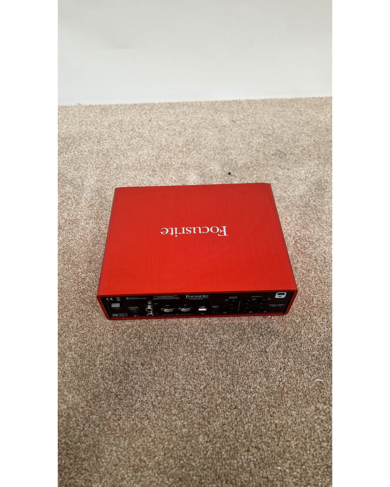 Focusrite Scarlett 18i8 2nd Gen - Audio Interface - Red - Good w/ Power Supply - image 13