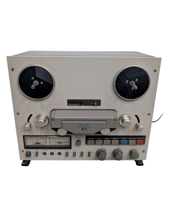 TEAC X-7 - Reel to Reel Tape Player - Silver - Fair