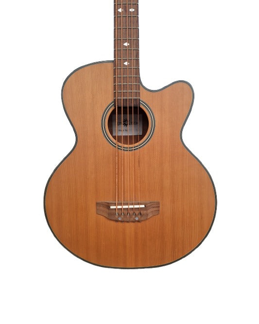 Gear4Music Acoustic 5 String - Bass Guitar - Natural - Acoustic Bass Guitar - Very Good - image 1