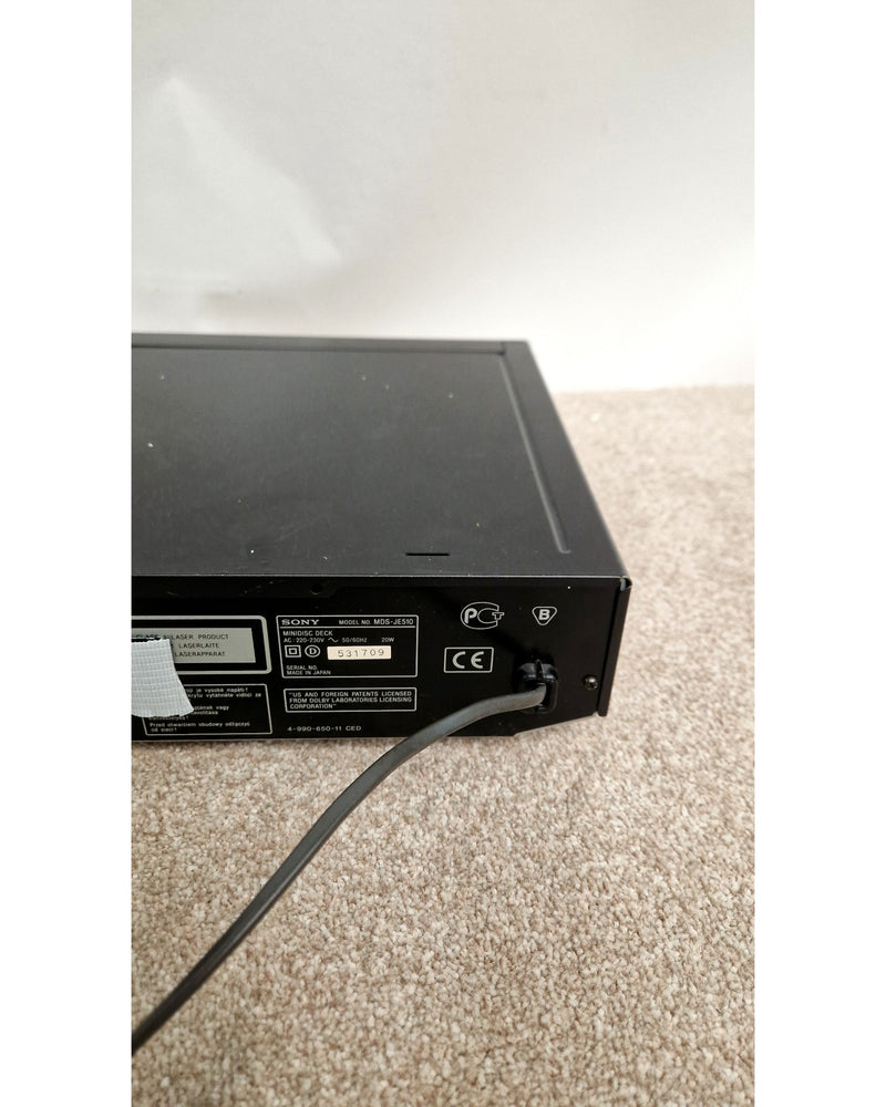 SONY Minidisc Deck MDS-JE510 - Good - image 11