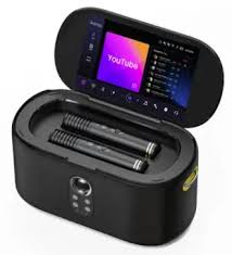 Ikarao Shell S1 – Touchscreen Karaoke System, Wireless Mic – Sealed in Opened Box