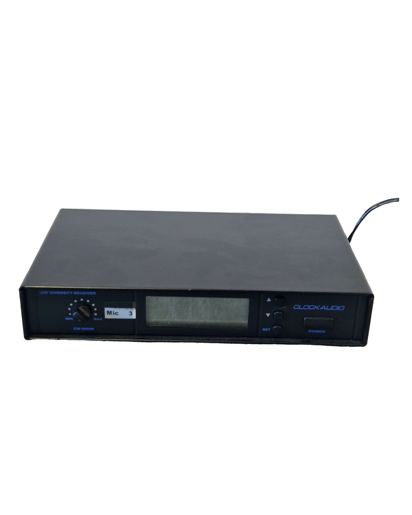 ClockAudio CW-9000R UHF Diversity Receiver – Good