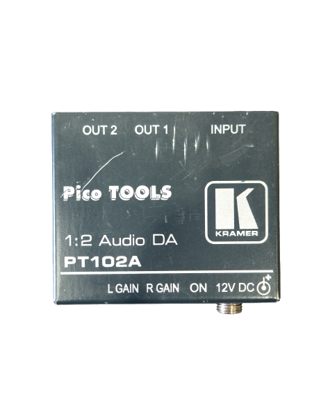 Kramer PT-102A Video Distribution Amplifier – Scratched Front – Good