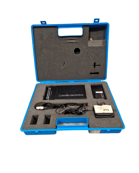 Audio-Technica ATW-R09 and ATW-T51 - Wireless Microphone System, High Fidelity - Very Good w/ Power Supply & Hard Case