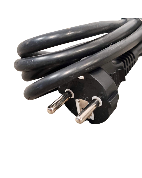 5x Euro Plug to Kettle Lead Cables - Various Lengths - Excellent