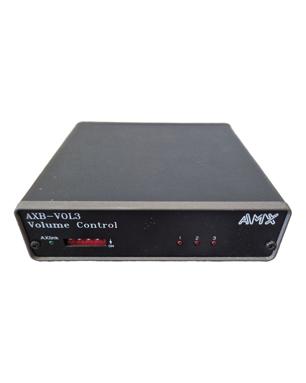 AMX AXB-VOL3 - 3 Channel Volume Control - Good Condition