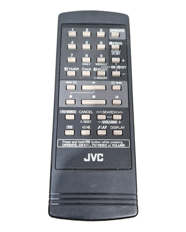JVC TV Remote - Universal Control Capability - Excellent