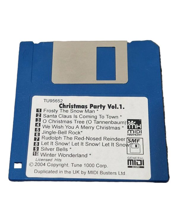 Technics Christmas Party Vol.1 Floppy Disc - Vintage Music Collection - Excellent