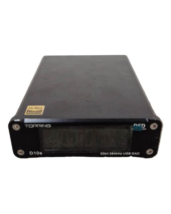 Topping D10S USB-DAC Black Audio Interface - Hi-Fi Grade - Excellent