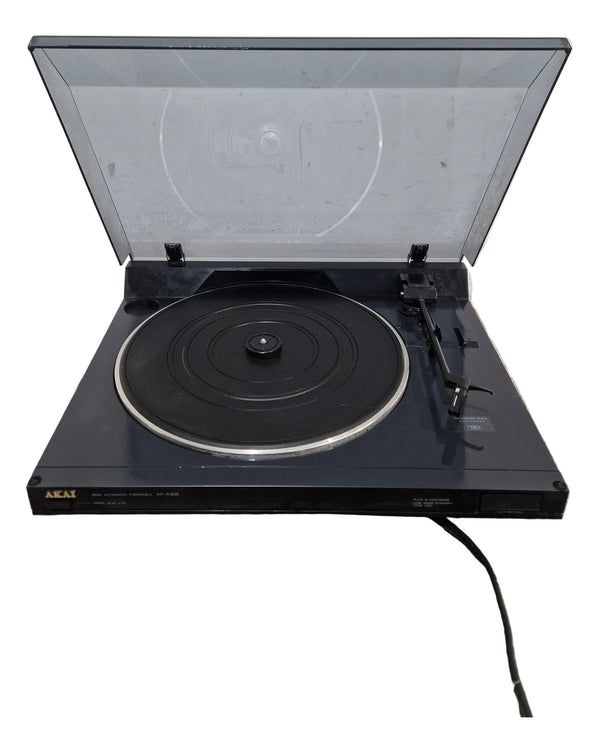 Akai AP-A305 - Semi Automatic Turntable - Black - Good