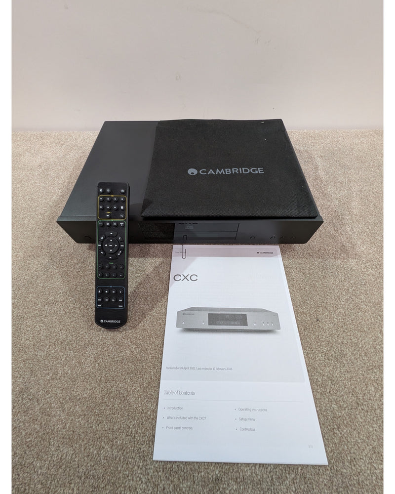Cambridge Audio CXC - CD Player - Black - Like New w/ Original Box & Manuals - image 9