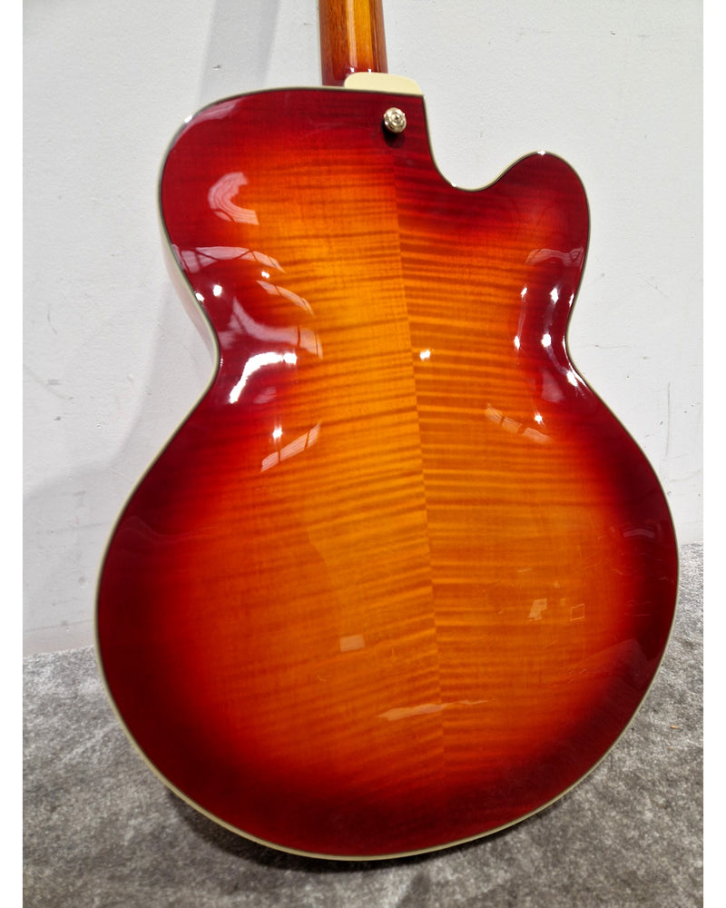 Ibanez AF155-AWB - Electric Guitar - Left-Handed - Sunburst - Excellent w/ Hard Case - Image 5