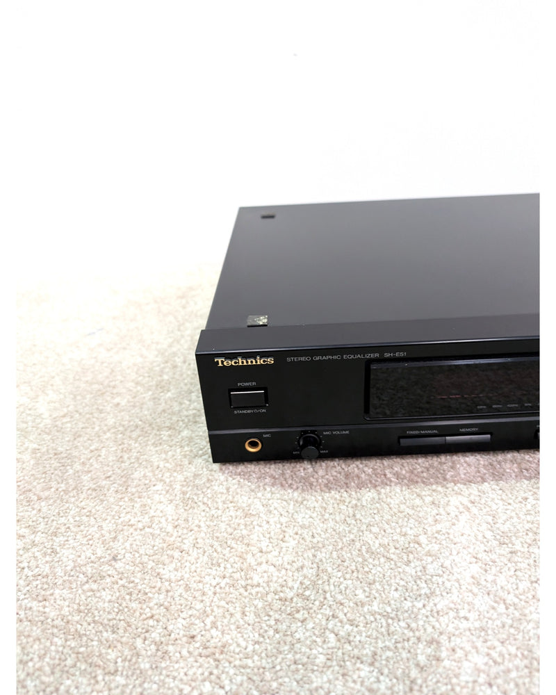 Technics SH-E51 - Equaliser - Black - Very Good w/ Original Box & Manuals - image 4