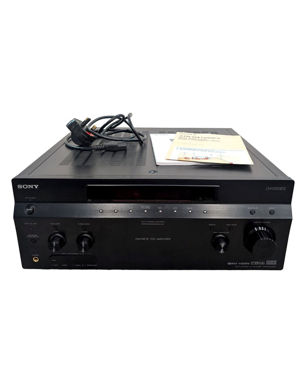 Sony STR-DA1200ES - Receiver - Black - Excellent w/ Manuals