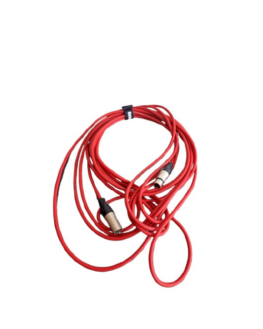 Sommer 25ft Microphone Cable - Red – Microphone Cable - Very Good - Image 1