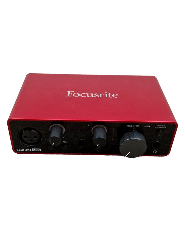 Focusrite Scarlett Solo - Audio Interface - Excellent w/ Original Box