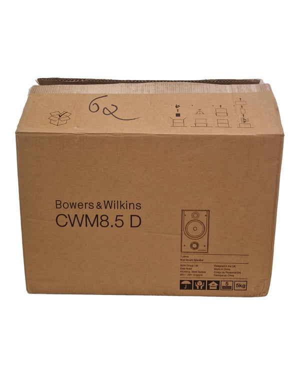 Bowers & Wilkins CWM8.5D - Wall Mount - White - Like New w/ Original Box