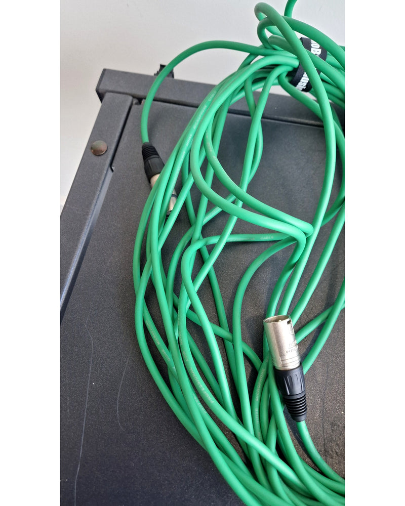 Unbranded 30ft Microphone Cable - Green – Microphone Cable - Very Good - Image 11