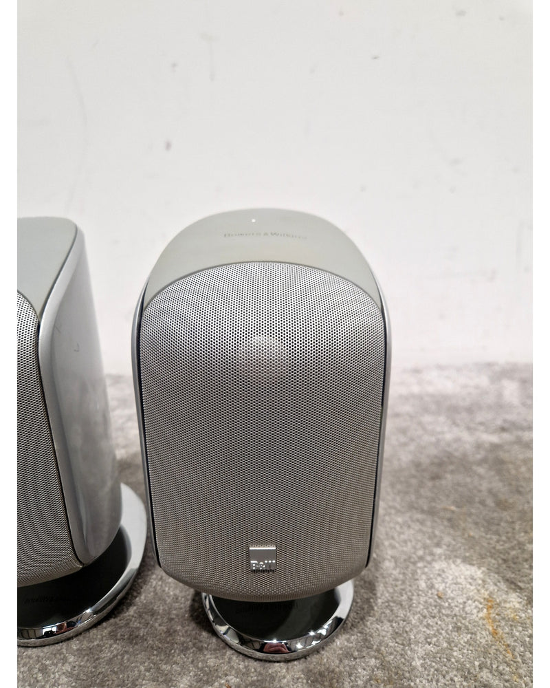 Bowers & Wilkins M-1 - Hi-Fi Speakers - Silver - Pair - Very Good - Image 13