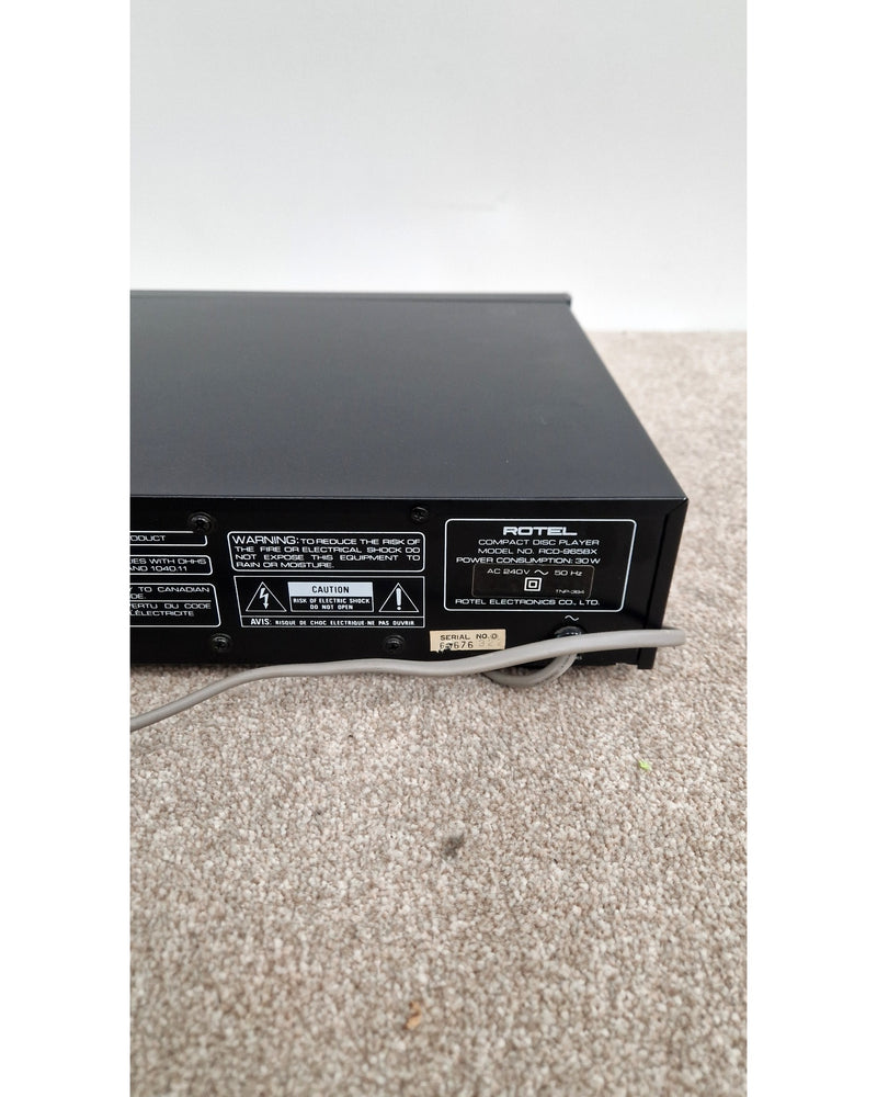 Rotel RCD-9658X - CD Player - Excellent - image 11