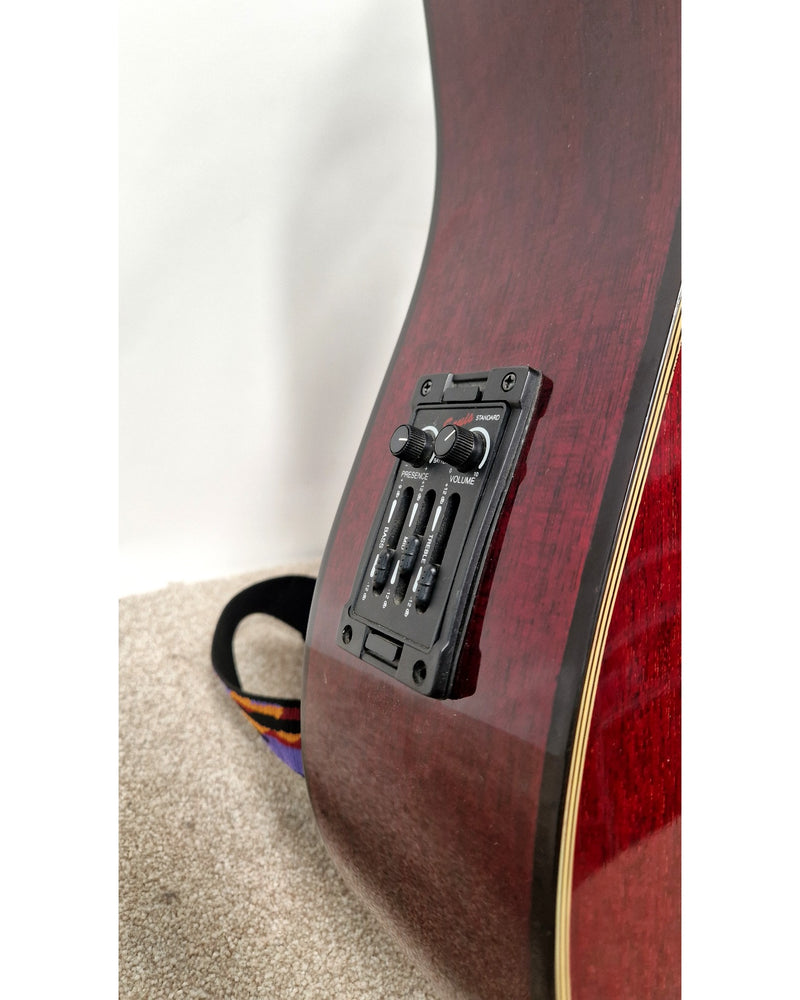 Washburn D-10 CEM/TWR - Excellent w/ strap - image 10