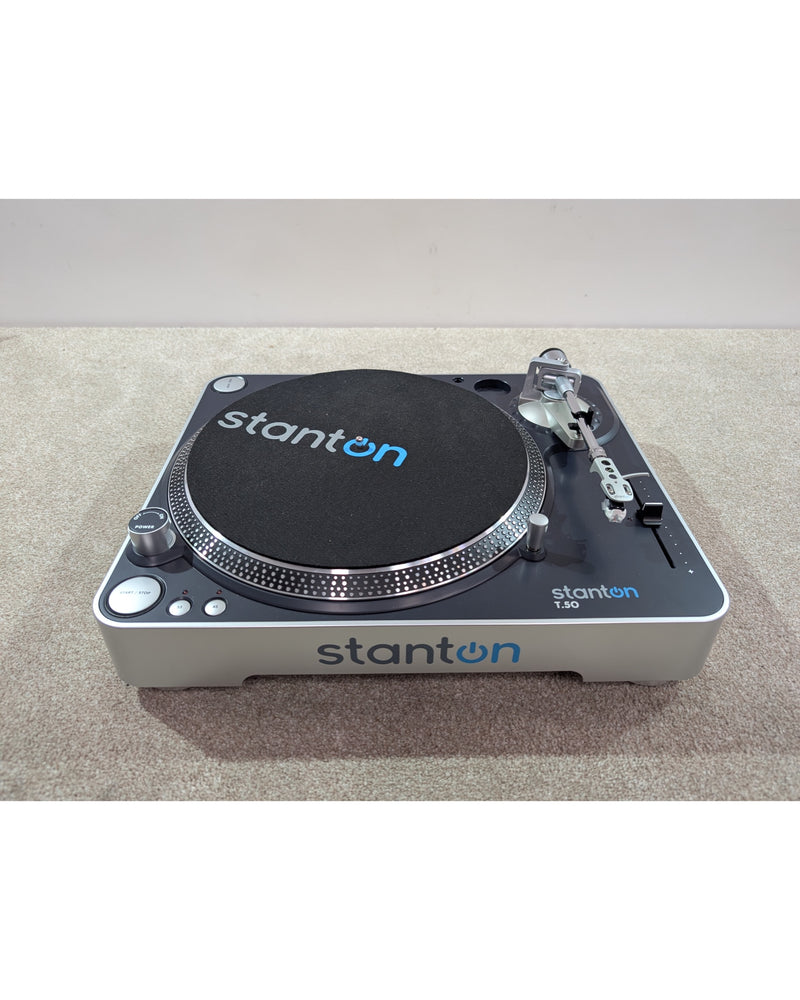 Stanton T.50 - Turntable - Silver/Black - Excellent w/ Original Box - image 2