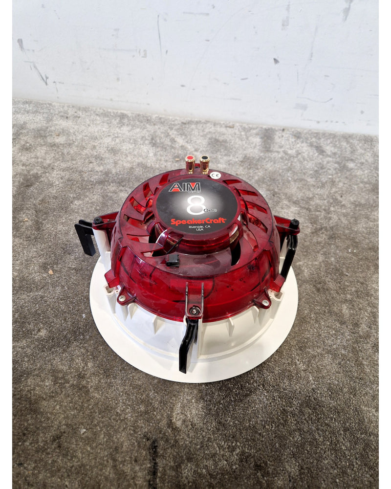 Speakercraft AIM8 One - In-Ceiling Speaker - White - Pivoting Tweeter - Good - Image 12