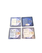 Sharp MD-R74 - Violet X 4 – MiniDisc - Good w/ Soft Case - Image 1