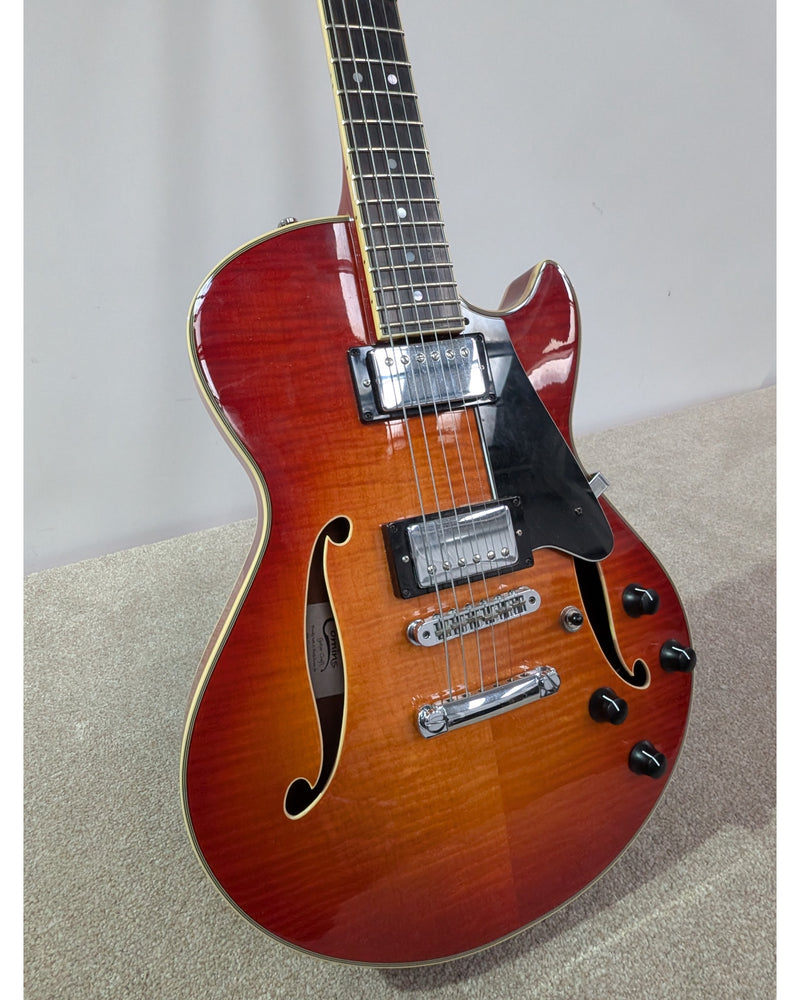 Comins GCS-1 - Electric Guitar - Cherry Sunburst - Very Good w/ Hard Case - image 16