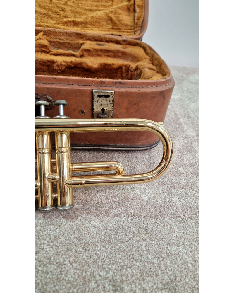 Elkhart Series II - Trumpets & Cornets - Gold - Fair w/ Hard Case - image 7