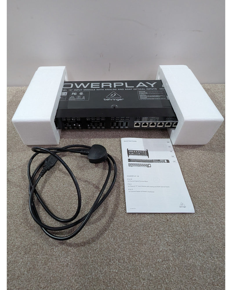 Behringer Powerplay P16-I - Audio Interface - Black - Like New w/ Original Box & Manuals - image 16