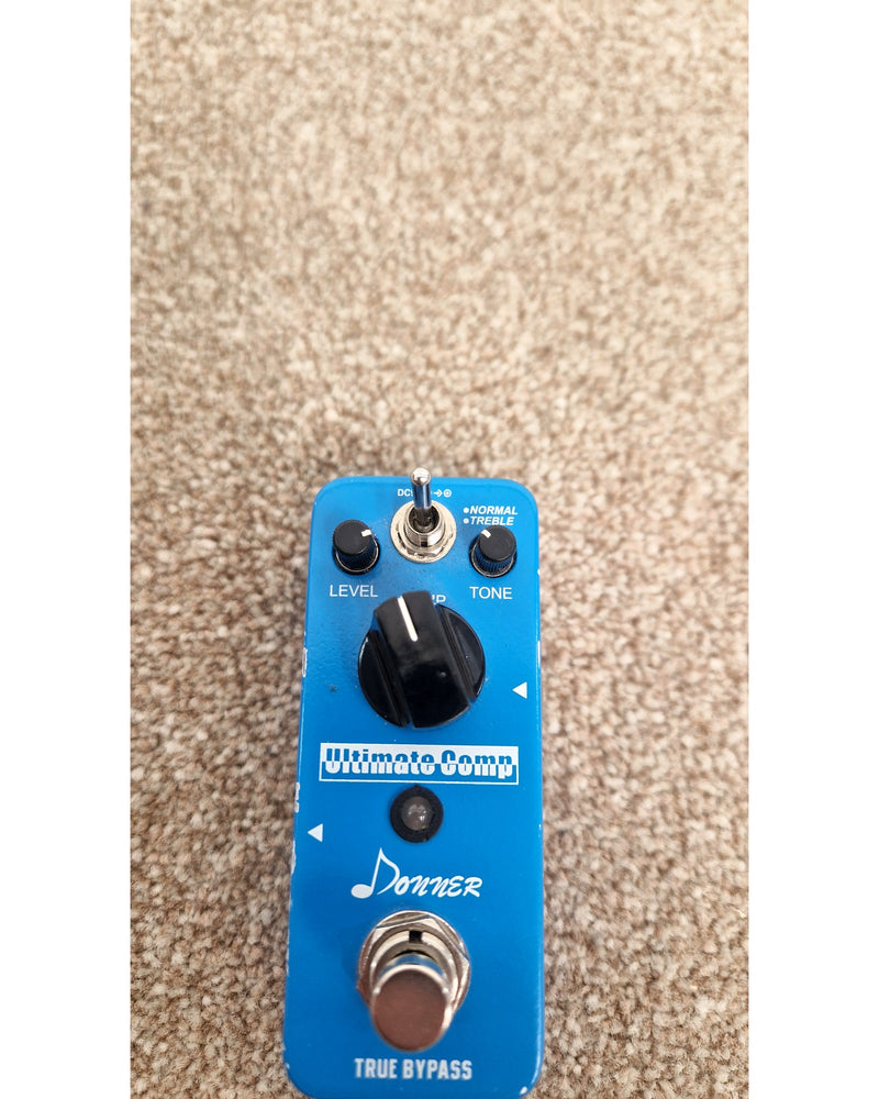 Donner Compressor Pedal Ultimate Comp Guitar Effect Pedal - Good - image 5