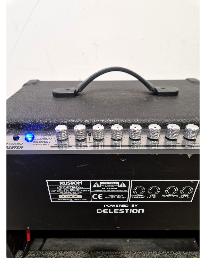 Kustom KBA35X DFX - Bass Guitar Amplifier - Combo - Good - Image 8