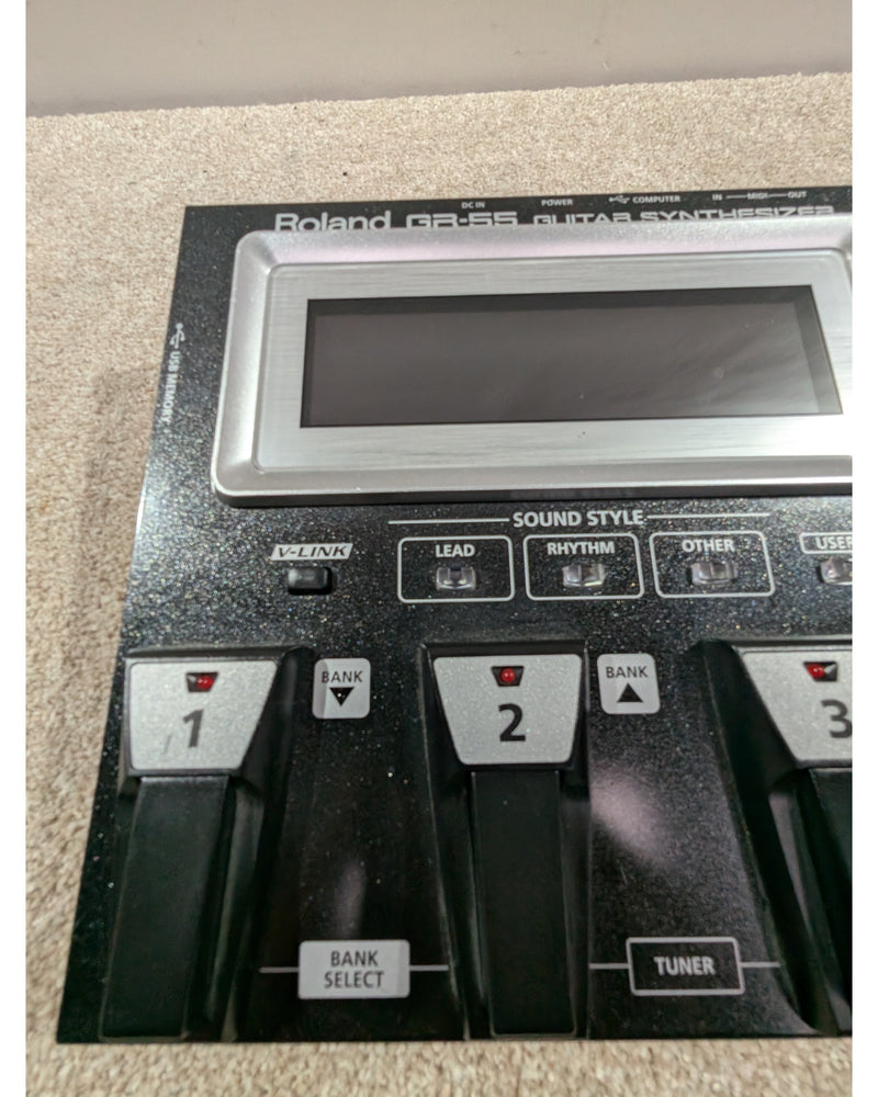 Roland GR-55 - Multi-Effects Pedal - Black - Excellent w/ Original Box, Cables, Power Supply, Manuals - image 14