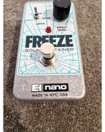 Electro-Harmonix Freeze Sound Retainer - Effects Pedal - Silver - Excellent - Image 3