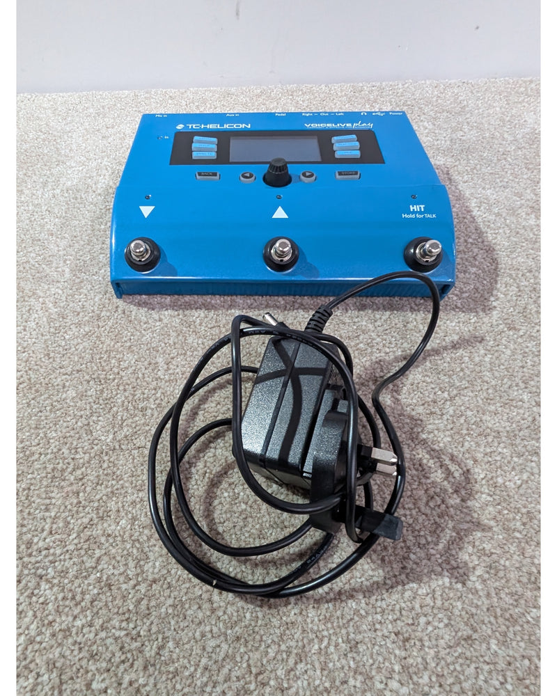 TC-Helicon VoiceLive Play - Multi-Effects Pedal - Blue - Good w/ Power Supply - image 17