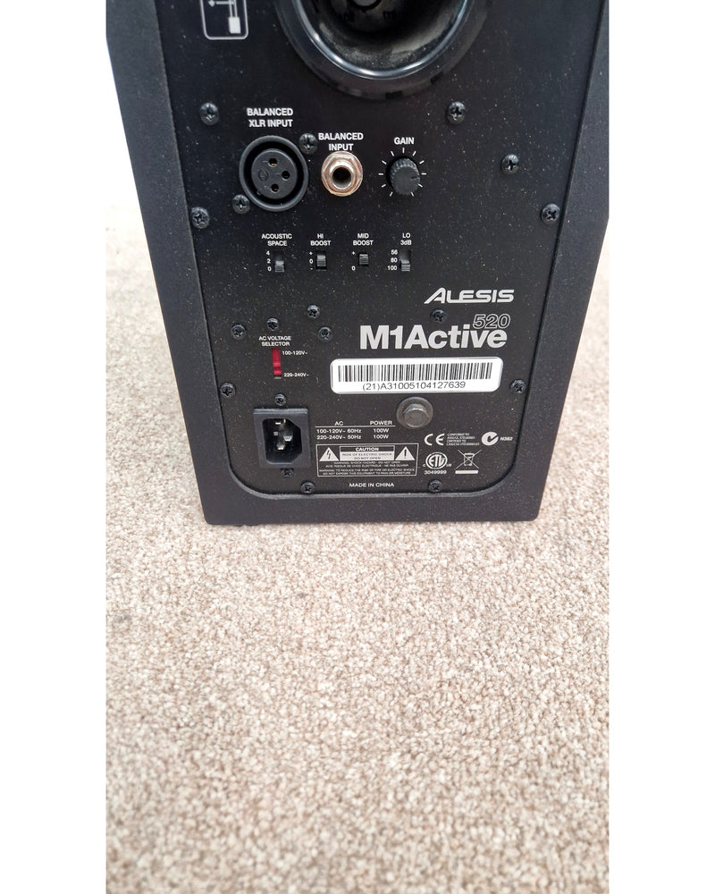 Alesis M1 Active 520 - Studio Monitors - Black - Excellent - image 7