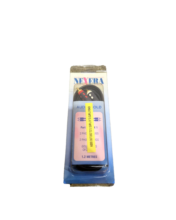 Nexara 8ft Phono Cable - Blue – Phono Cable - Excellent w/ Original Box