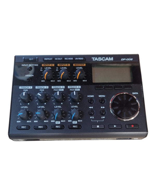 Tascam DP-006 - Multitrack Recorders - Black - Like New w/ Original Box, Manuals & Certification