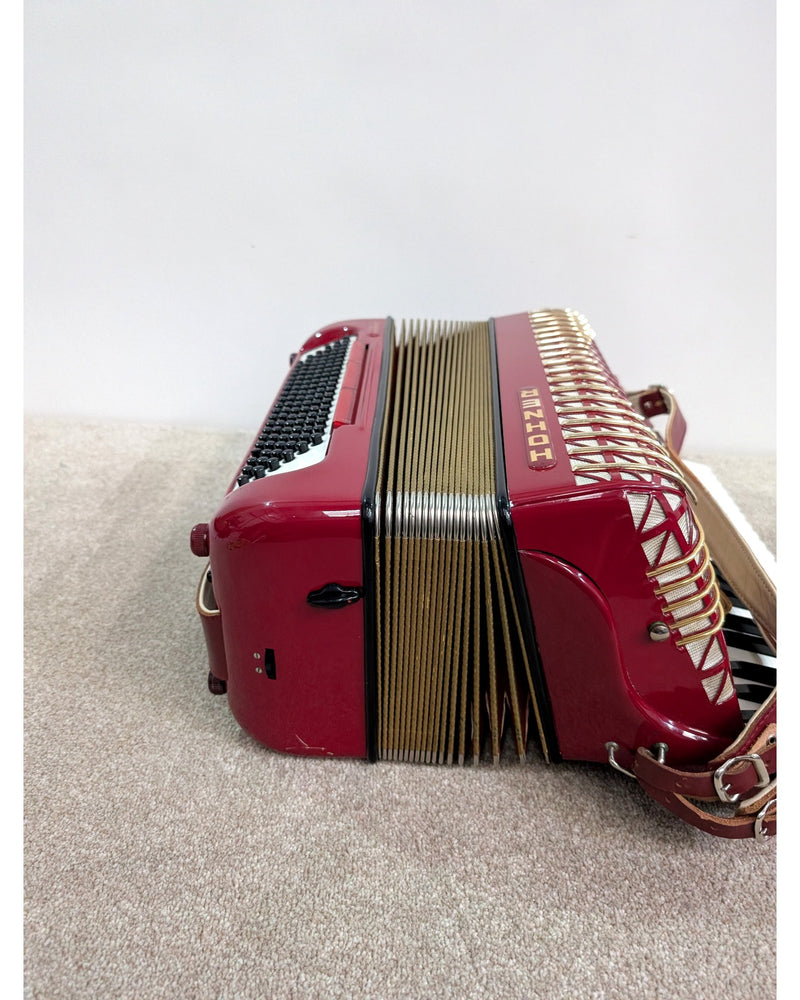 Hohner Atlantic IV Deluxe - Accordion - Red - Fair - image 10