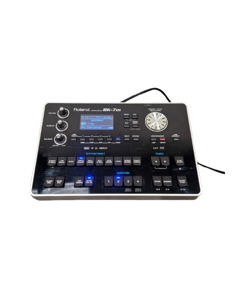 Roland BK-7m - Backing Module - Black - Good w/ Power Supply