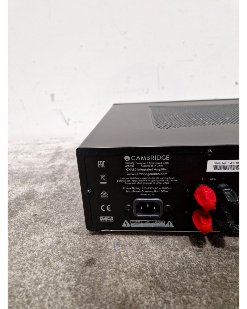 Cambridge CXA60 - Hi-Fi Amplifiers - Black - Excellent - Image 6