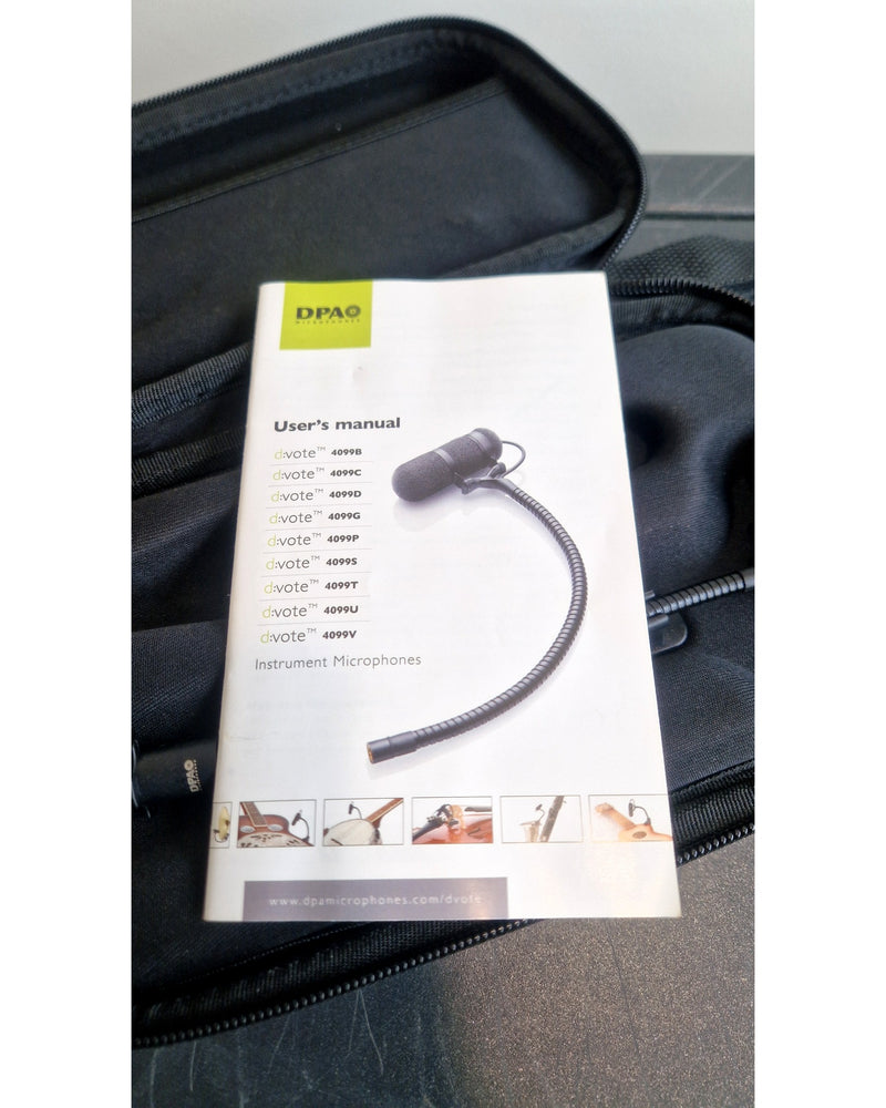 DPA d:vote 4099B - Microphone - Excellent w/ Hard Case & Manuals - Image 4