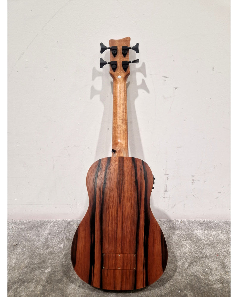AKLOT Electric Acoustic Bass Ukulele - Bass Guitars - Excellent w/ Soft Case - Image 5