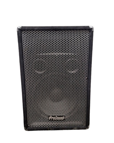 Prosound Single PA Speaker Black Speaker - Portable Design - Very Good
